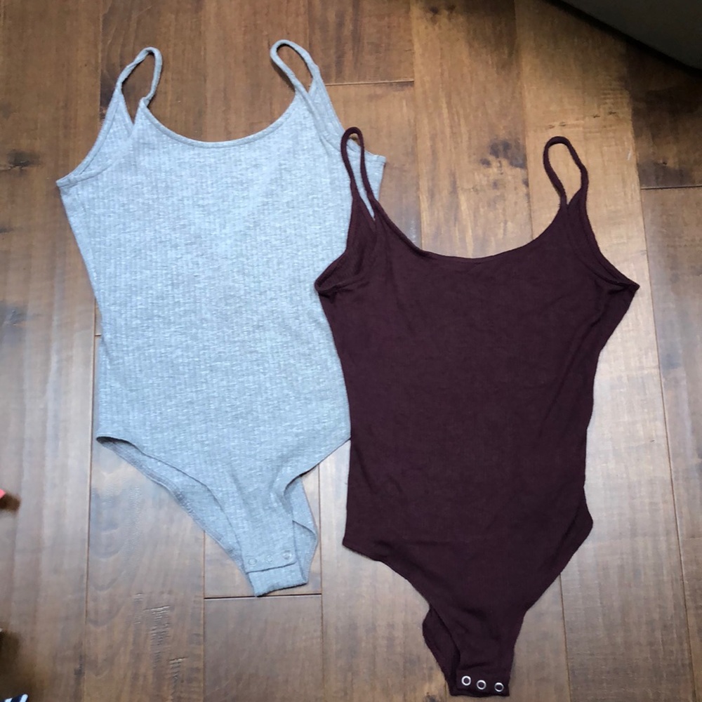 ❗️2/25❗️Two American Eagle Bodysuits Size M
